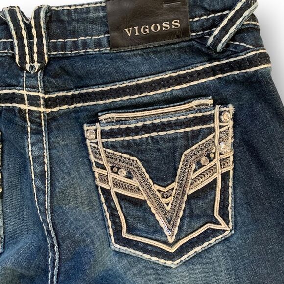 Vigoss Dublin Capri jeans Denim 7 / 8 Length 21 - Picture 10 of 14